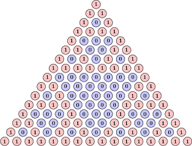 Pascal Triangle Mod 2