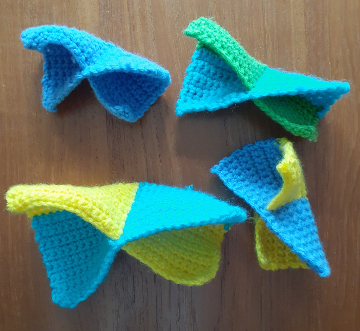 Crocheted Whitney Umbrellas